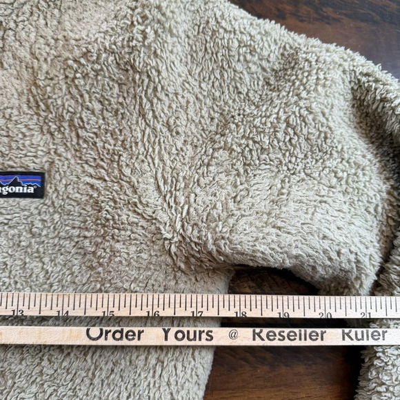 Patagonia Jacket Womens Small Beige Los Gatos Fleece Full Zip Sherpa Lined - Picture 5 of 9